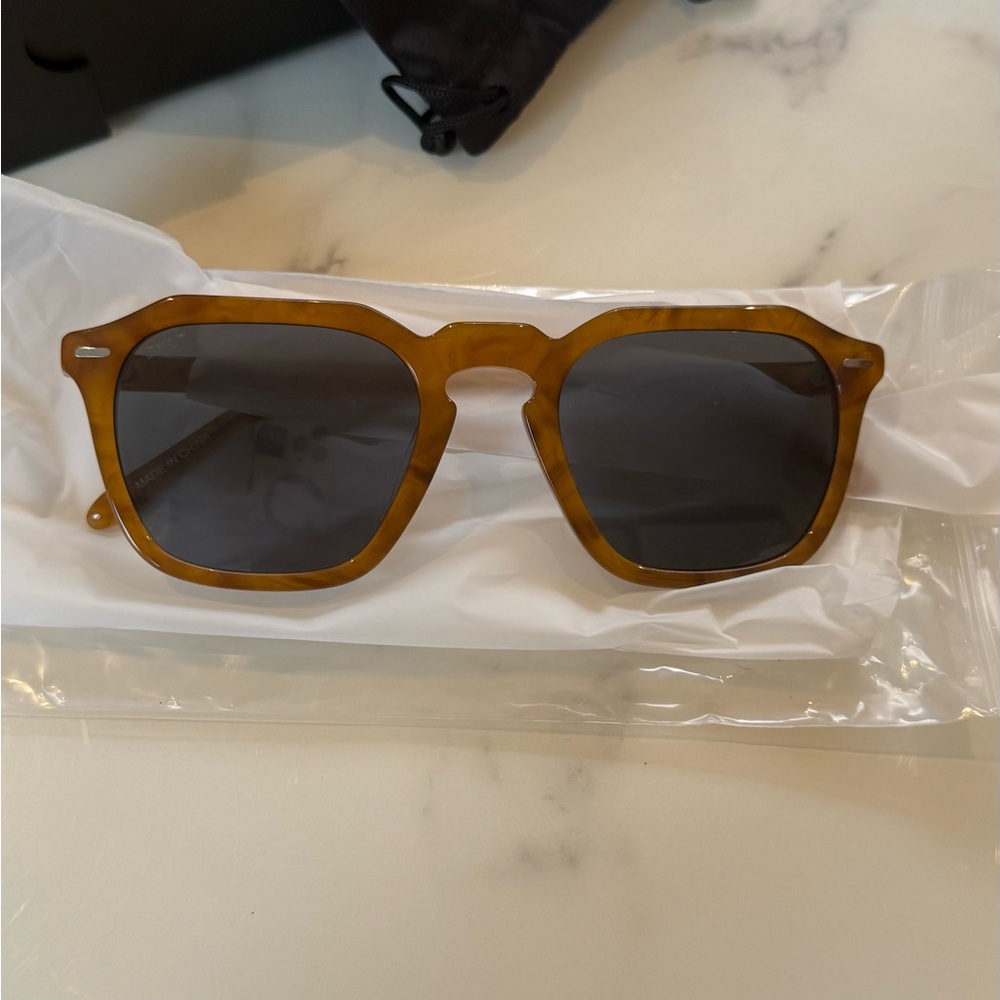 BYLT “Metro” Lite Tortoise Black Sunglasses